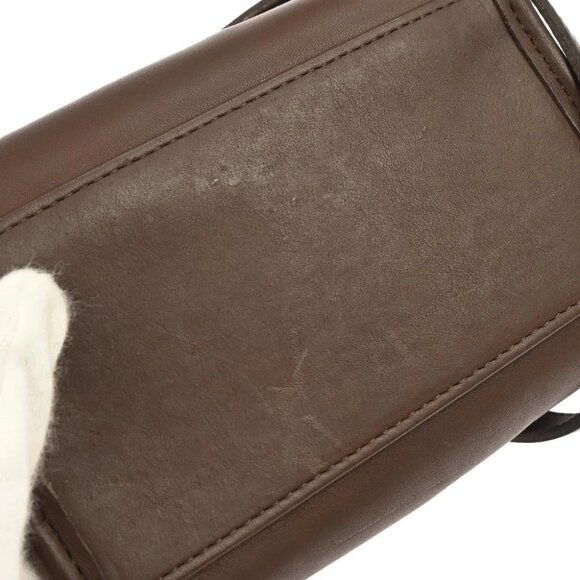 Coach Brown Leather Shoulder Bag C7D 9018 - Picture 4 of 10